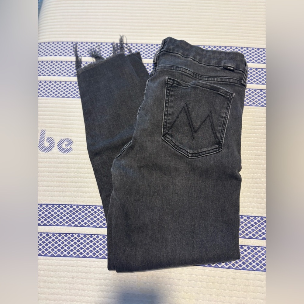 MOTHER jeans 
The Looker Sacred split ankle